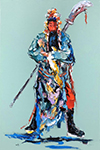 Chinese Opera painting on canvas POP0005
