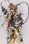 Chinese Opera painting on canvas POP0009