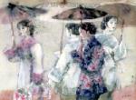 Chinese Modern painting on canvas PRO0015