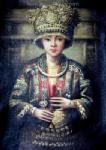  ,  PRT0025 OilonCanvas Painting of Oriental Lady for Sale