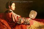  ,  PRT0137 OilonCanvas Painting of Oriental Lady for Sale