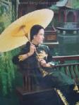 Traditional Chinese Ladies painting on canvas PRT0170