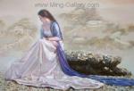  ,  PRT0191 OilonCanvas Painting of Oriental Lady for Sale