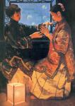 Chinese Lantern Ladies painting on canvas PRX0032