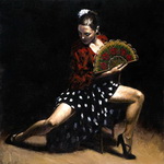 Fabian Perez replica painting Perez7