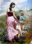 Pino Daeni replica painting Pino12