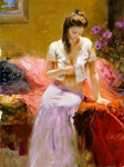 Pino Daeni replica painting Pino23