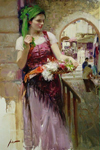 Pino Daeni replica painting Pino25