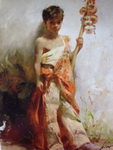 Pino Daeni replica painting Pino4