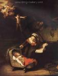  Rembrandt,  REM0023 Rembrandt Old Master Oil Painting Art Reproduction