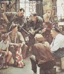 Norman  Rockwell replica painting ROC0014