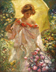    painting on canvas Royo17