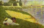  Seurat,  SEU0029 Georges Seurat Impressionist Painting Reproduction