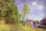  Sisley,  SIS0004 Alfred Sisley Impressionist Art Reproduction Painting