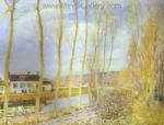  Sisley,  SIS0011 Alfred Sisley Impressionist Art Reproduction Painting