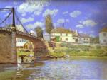  Sisley,  SIS0039 Alfred Sisley Impressionist Art Reproduction Painting