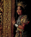 Thai Traditional Ladies painting on canvas TLM0001