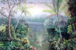  ,  TLS0021 Tropical Landscape Painting