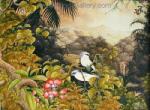 Tropical Landscape painting on canvas TLS0030