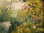 Tropical Landscape painting on canvas TLS0032
