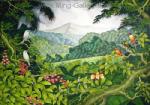 Tropical Landscape painting on canvas TLS0034