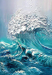 Tropical Seascape painting on canvas TSS0080