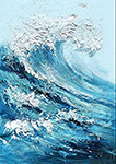 Tropical Seascape painting on canvas TSS0082