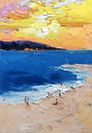 Tropical Seascape painting on canvas TSS0083