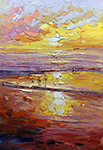 Tropical Seascape painting on canvas TSS0097