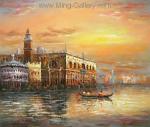  ,  VEN0011 Oil Painting of Venice