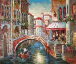  ,  VEN0014 Oil Painting of Venice