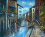  ,  VEN0016 Oil Painting of Venice