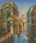  ,  VEN0019 Oil Painting of Venice