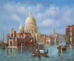  ,  VEN0022 Oil Painting of Venice