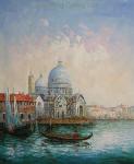  ,  VEN0023 Oil Painting of Venice