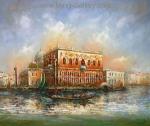  ,  VEN0026 Oil Painting of Venice