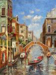  ,  VEN0034 Oil Painting of Venice