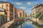  ,  VEN0037 Oil Painting of Venice