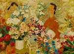 Vietnamese Le Pho painting on canvas VNL0037