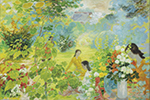 Vietnamese Le Pho painting on canvas VNL0062