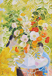 Vietnamese Le Pho painting on canvas VNL0088