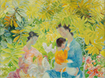 Vietnamese Le Pho painting on canvas VNL0098