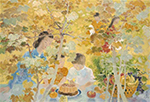 Vietnamese Le Pho painting on canvas VNL0111