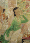 Vietnamese Le Pho painting on canvas VNL0113