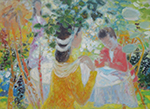 Vietnamese Le Pho painting on canvas VNL0114