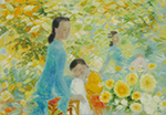 Vietnamese Le Pho painting on canvas VNL0118