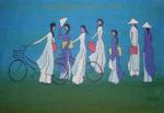  ,  VNP0001 Vietnamese Modern Art Painting