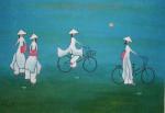 Vietnamese Modern painting on canvas VNP0002