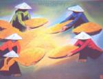  ,  VNP0022 Vietnamese Modern Art Painting