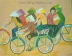 Vietnamese Modern painting on canvas VNP0023